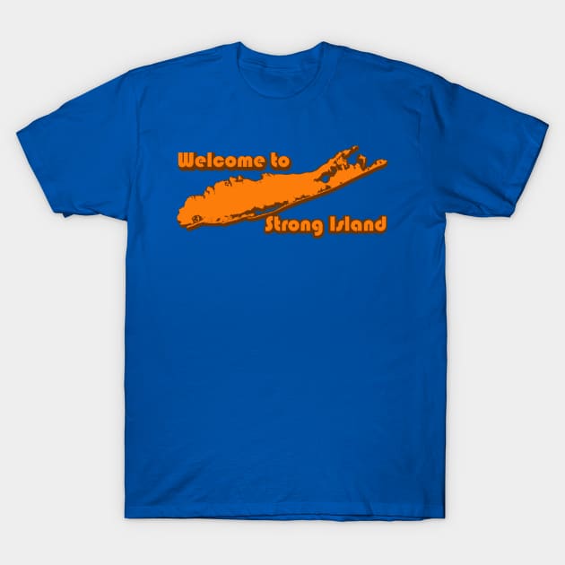 Long island strong t shirt top